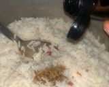 A picture of step 4 of Tofu rice🍽🍲.