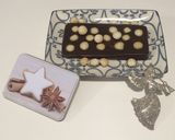 Foto del paso 5 de la receta: Turrón de nueces de macadamia con aroma de flores