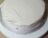 A picture of step 7 of Chocolate theme cake.