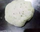 A picture of step 1 of Kachori chana chaaT.