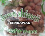Gambar langkah 1 resipi Bakwan Dumpling Cendawan Goreng.