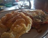 Foto del paso 6 de la receta: Milanesa a la napolitana con nubes de huevo