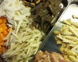 รูปขั้นตอนการทำที่ 1 ของ ข้าวอบทรงเครื่อง สไตล์ญี่ปุ่น (takikomi gohan)