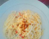 Foto langkah ke 8 dari resep Spaghetti carbonara Indonesia.