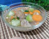 Foto langkah ke 5 dari resep Sop Oyong Kulit Ayam.