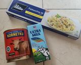 Foto langkah ke 1 dari resep Creamy Fettuccine.