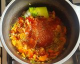 Foto del paso 3 de la receta: Guiso de otoño con porotos de manteca y chorizo #Mercado