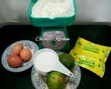 A picture of step 1 of Orange Cake (5 ingredients).