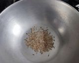 A picture of step 3 of Urad dal (Gujarati style).