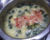 A picture of step 4 of Palak Khichdi.