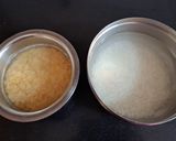 A picture of step 1 of Dal Chawal.