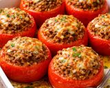 Une image de l'étape 7 de Mini tomates fourrées.