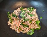 九層塔肉末煎蛋的食譜步驟1照片