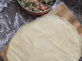 Cheesy Beef Samosa