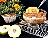 عکس مرحله 1 از دستور دسر سیب و ماست رژیمی