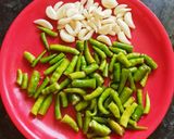 मिर्च का ठेचा (Mirch ka thecha recipe in hindi) रेसिपी चरण 2 फोटो