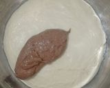 Foto langkah ke 2 dari resep Double Chocolate Sourdough Bread (80%).