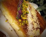 صورة لخطوة 11 من وصفة بسبوسة محشيه بالقشطة 🥧