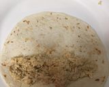 A picture of step 1 of Bake chicken taquitos.