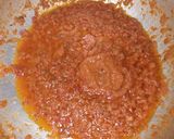 A picture of step 4 of Aloo bhukara(plum) mutton boneless karahi.