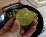 A picture of step 19 of Tawa Bhindi.