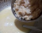 A picture of step 3 of Sitafal halva.