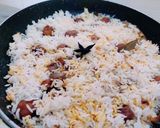 A picture of step 4 of Veg biryani.