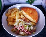Une image de l'étape 7 de Camembert frit.