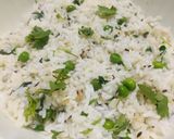 A picture of step 3 of Green Peas Jeera Rice.