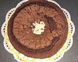 Foto del passaggio 7 della ricetta Ciambella al cioccolato fondente🍫🍩