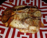 Foto del paso 6 de la receta: Lasaña de berenjenas, jamón y mozzarella
