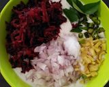 A picture of step 2 of Beetroot Appe.