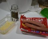Gambar langkah 1 resipi Mini Sausage Breadroll.