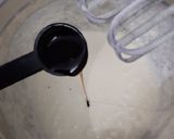A picture of step 5 of Halloween themed Chocolate cake (pops).