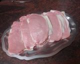 Foto del paso 2 de la receta: Libritos de cinta de lomo con mozzarella y jamón serrano en freidora de aire