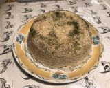 Une image de l'étape 5 de Riz à l aneth et bouillon de gambas.