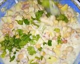 A picture of step 2 of Chana Chat.