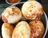 A picture of step 3 of Paneer Paddu (appe).