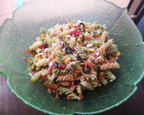 Foto del paso 5 de la receta: Ensalada de pasta multicolor 🎨