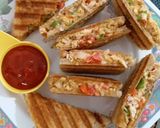 A picture of step 9 of Grilled Junglee Chicken Sandwich.