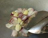 Gambar langkah 3 resipi Kacang Buncis Tauhu Telur Bersama Udang.