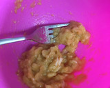 Foto del paso 1 de la receta: Tortitas súper esponjosas de banana (pancakes)