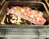 Foto del paso 3 de la receta: Costillar asado, al vino tinto, con hierbas aromáticas