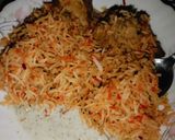 A picture of step 5 of Mutton masala Biryani.