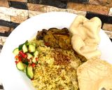 Foto langkah ke 9 dari resep Nasi Kebuli Ayam Magic Com.