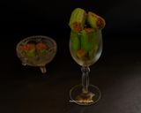A picture of step 8 of Chichenge Fry or Snake Gourd Stuffed Fry.