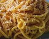 A picture of step 3 of Buttery Parmesan Spaghetti With Smoked Sea Salt.