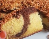 Foto langkah ke 8 dari resep Bolu marmer keju.