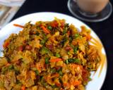 बची हुई रोटी का उपमा recipe step 4 photo