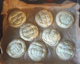 A picture of step 2 of Hard boiled Eggs Anchovies Vol-au-vents.